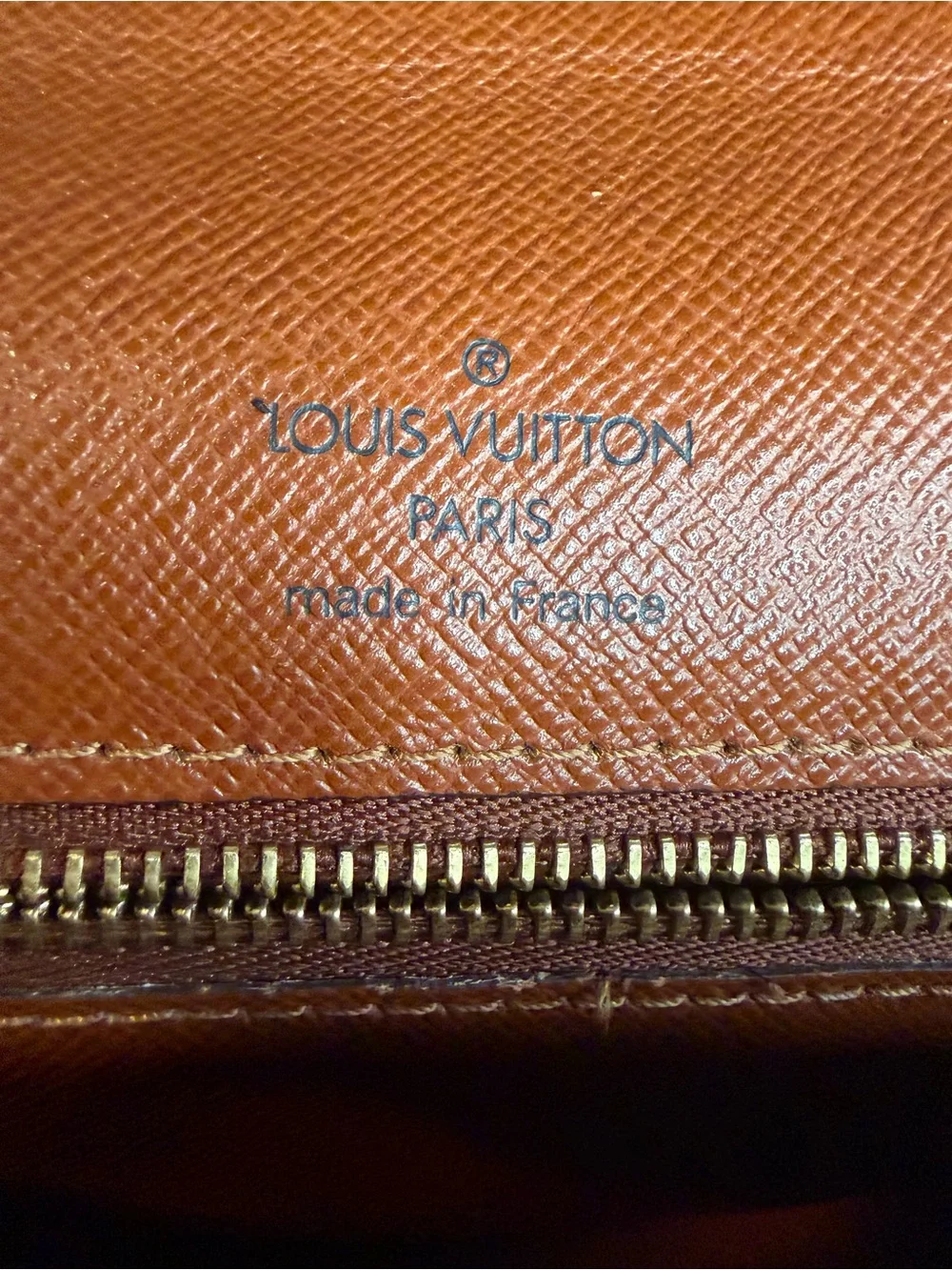 Louis Vuitton Monogram Canvas Brown Satchel with Top Handle and Strap